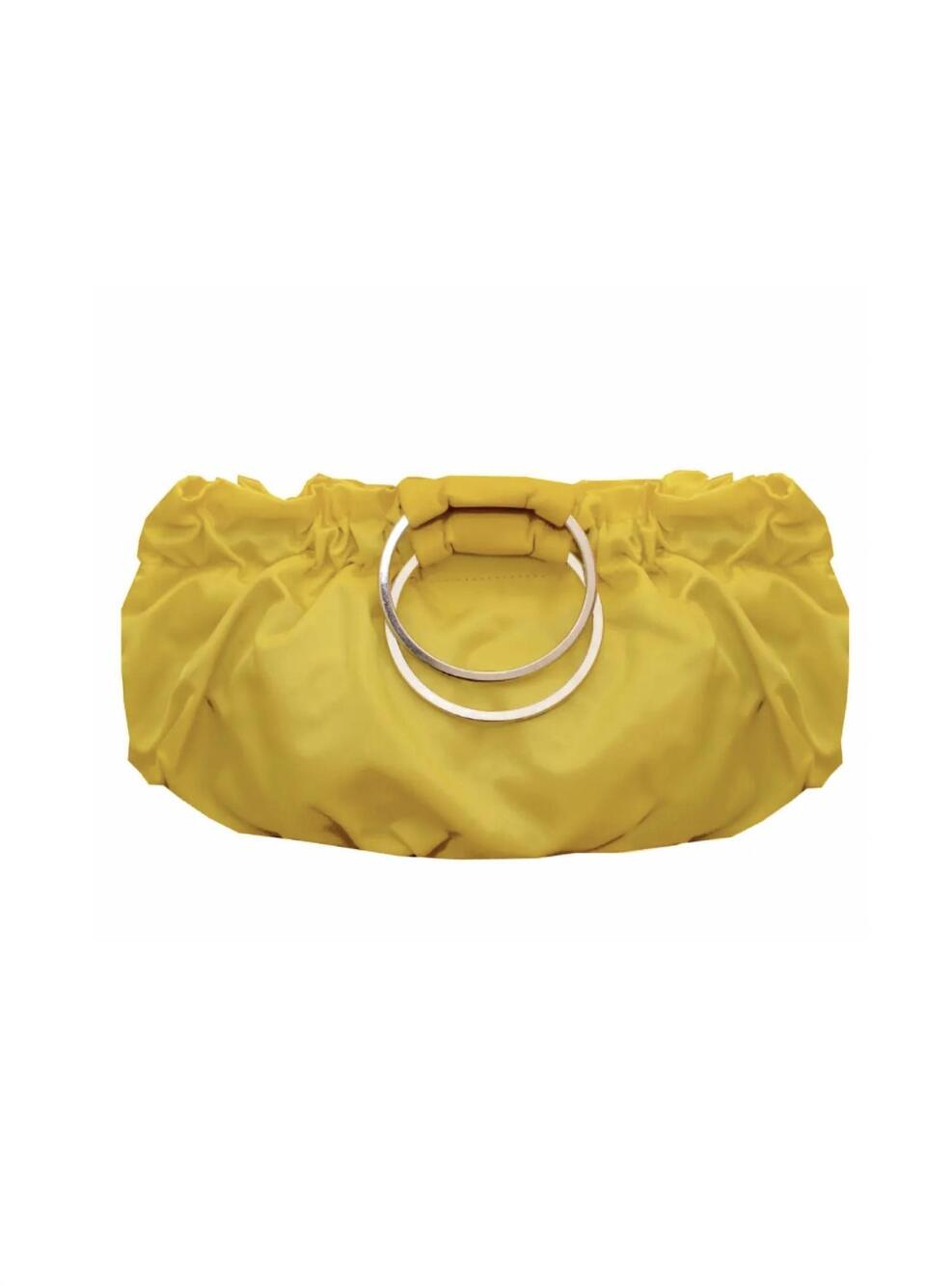 NEW PAIGE HAMILTON DESIGN women's coco original clutch in canary yellow